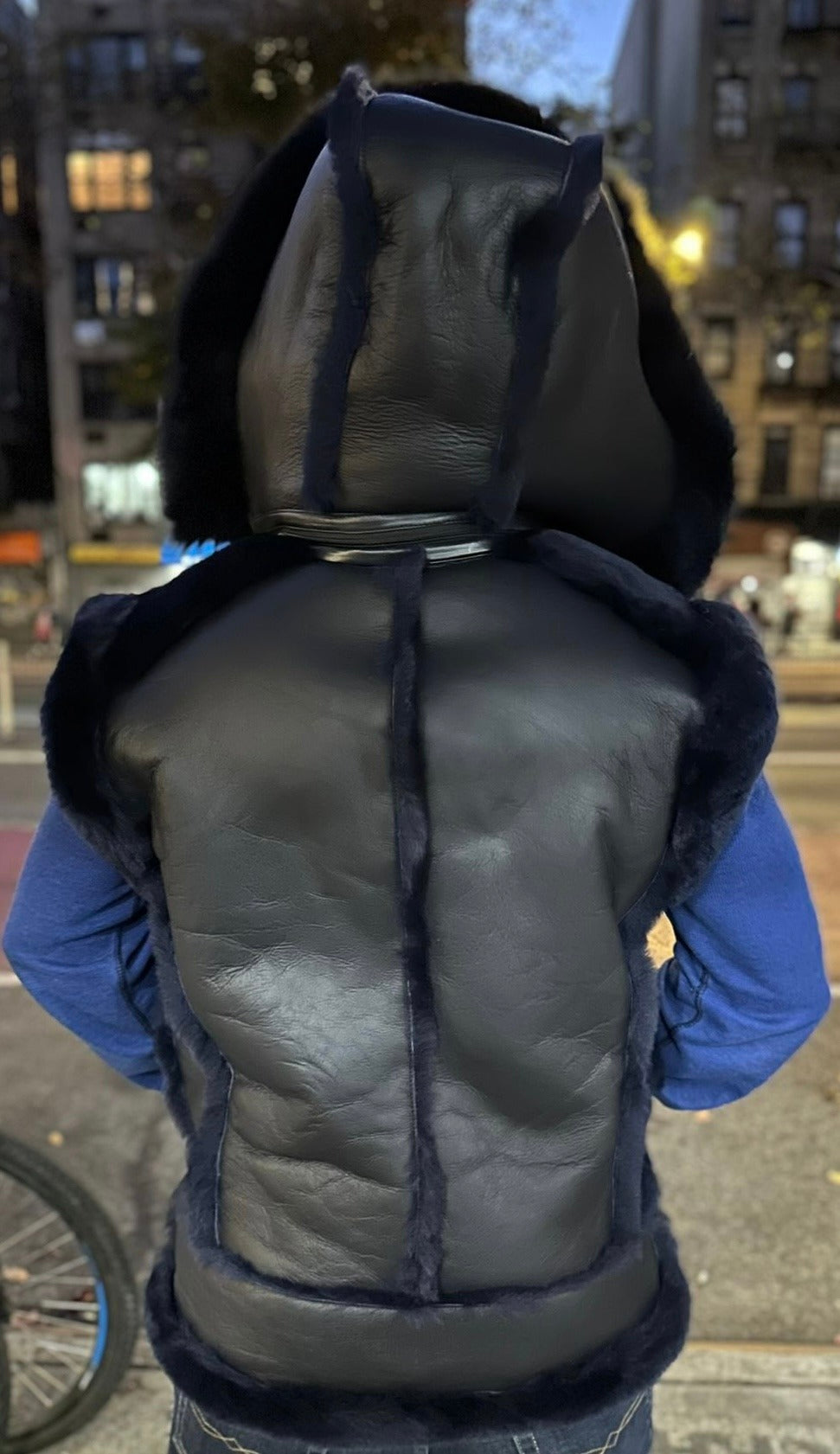 BLACKTOP BRONX SAVAGE – Shearling Vest