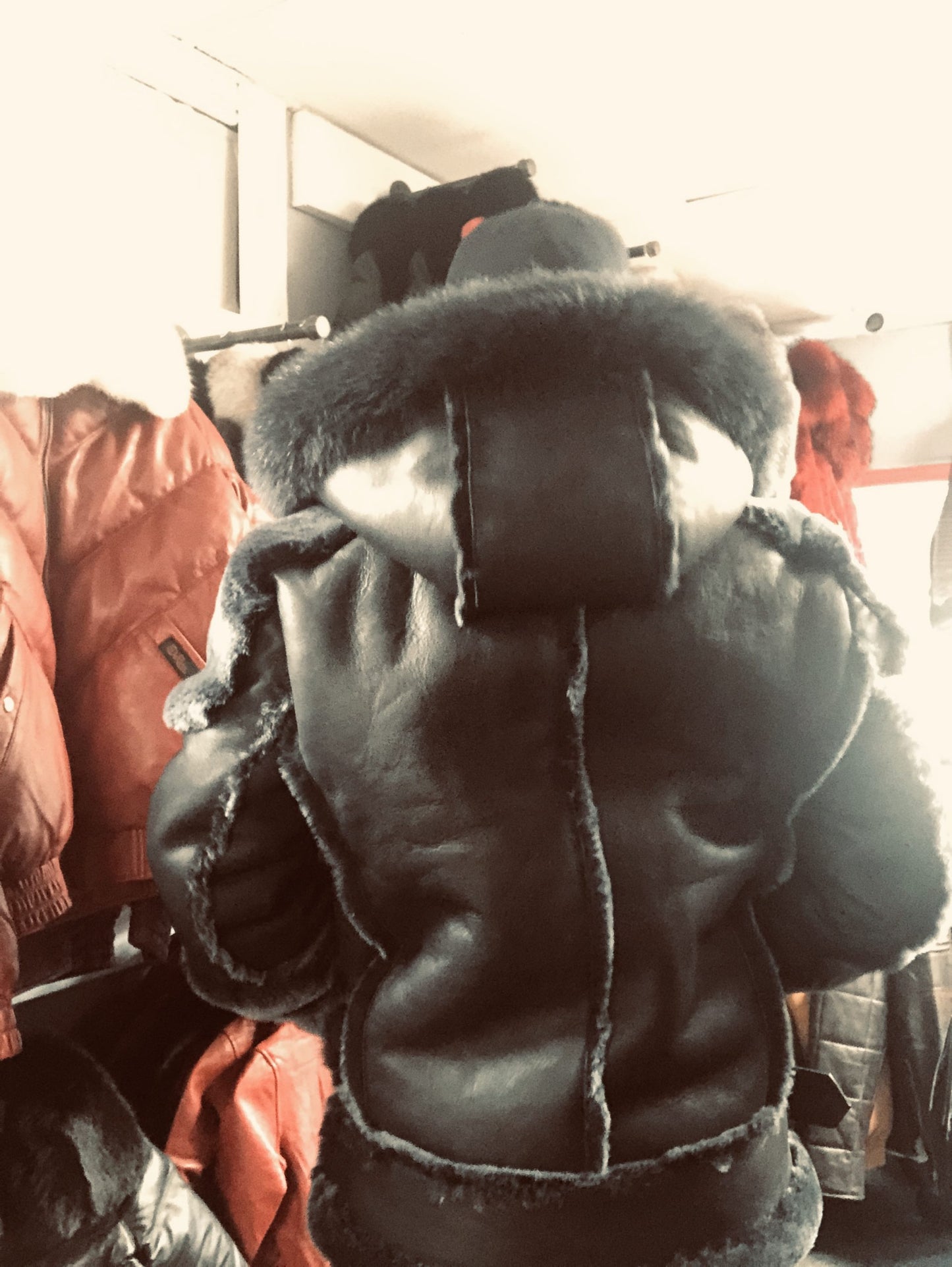 Midnight Frost Shearling – Luxury Meets Street Style