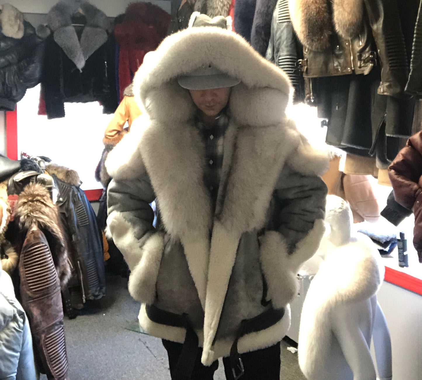 MINK LUCIANO – Custom Shearling Coat
