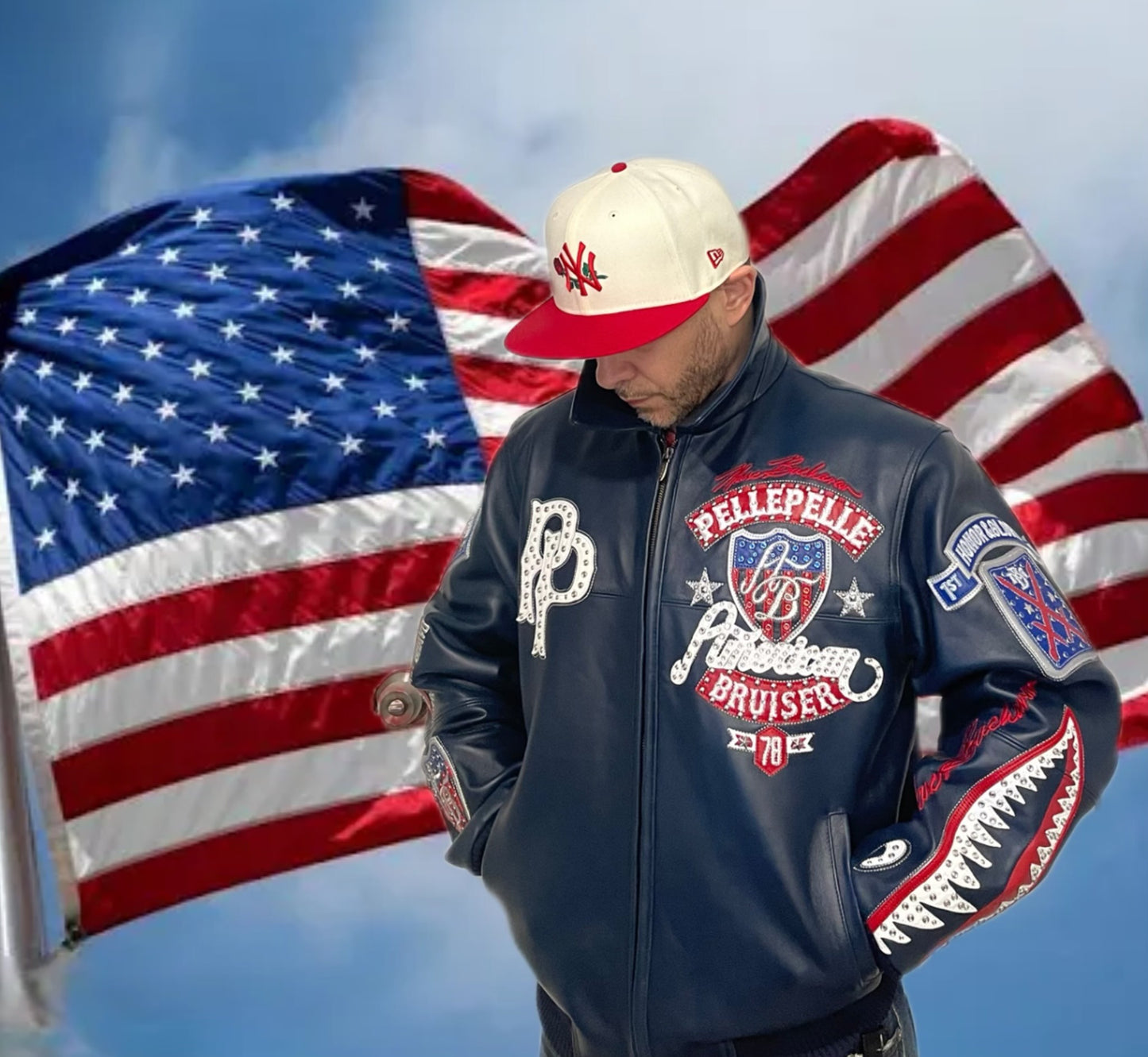 Pelle Pelle American Bruiser – Stars, Stripes & Street Legacy