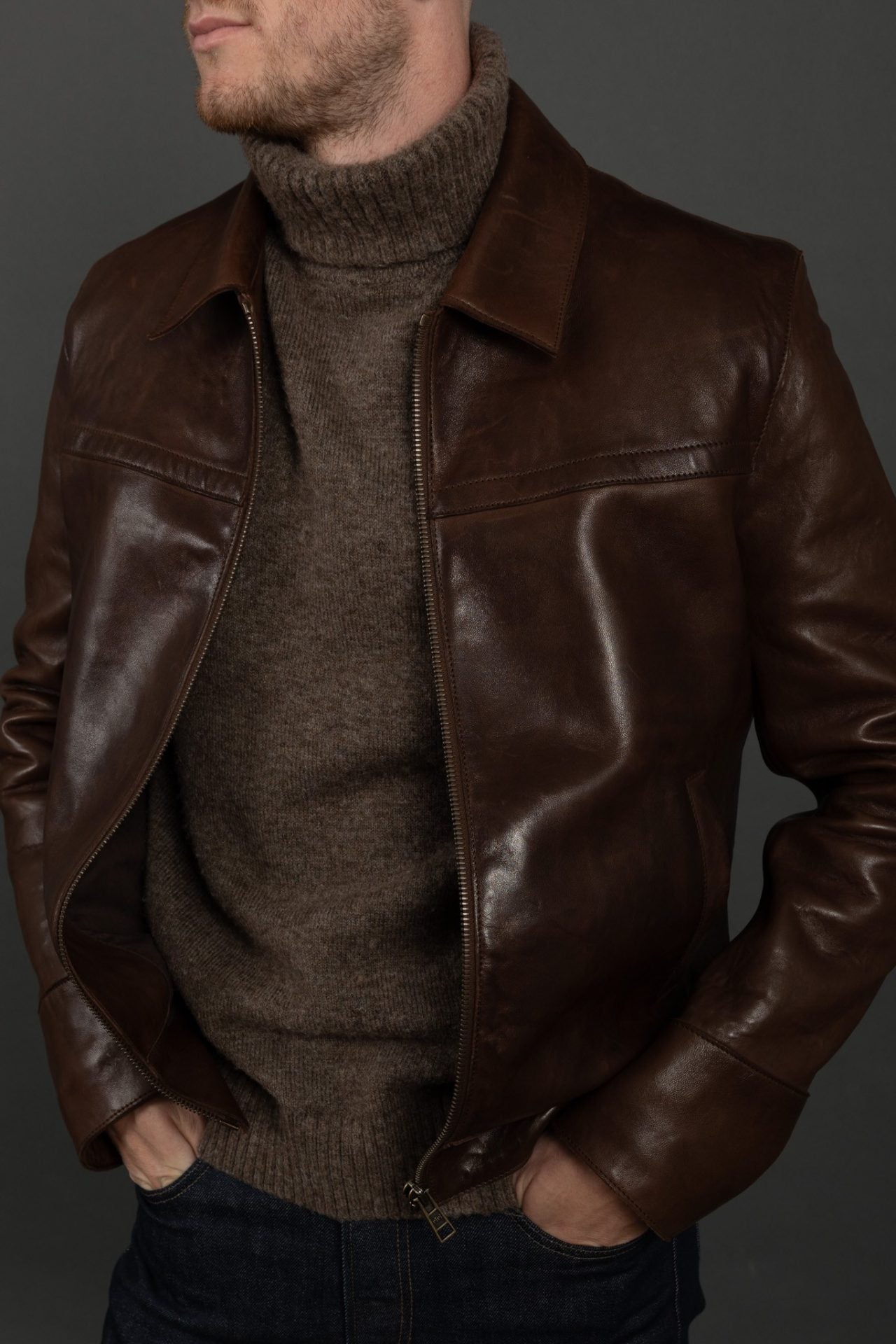 Affleck Leather Jacket