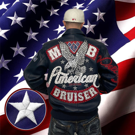 Pelle Pelle American Bruiser – Stars, Stripes & Street Legacy