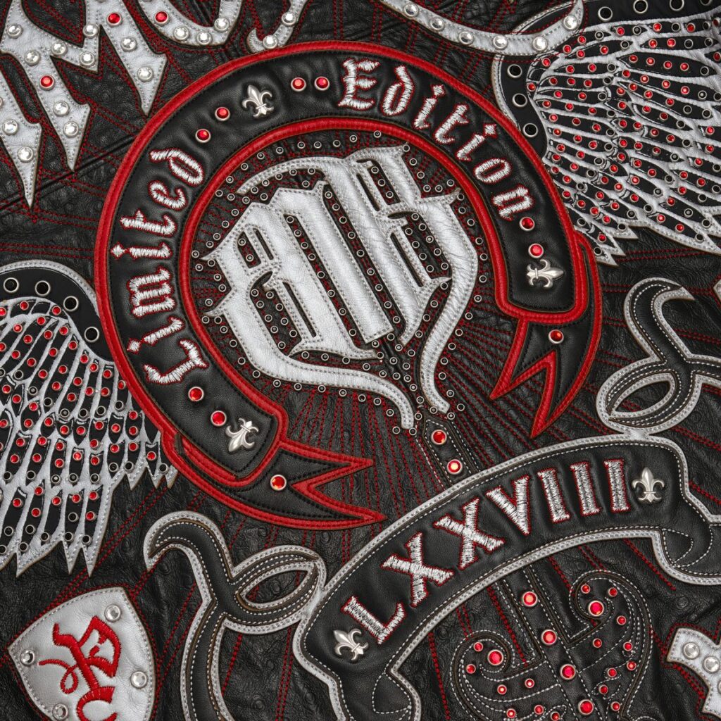 The  Outlaw’s Creed: Custom-Made Limited Edition Leather Bomber