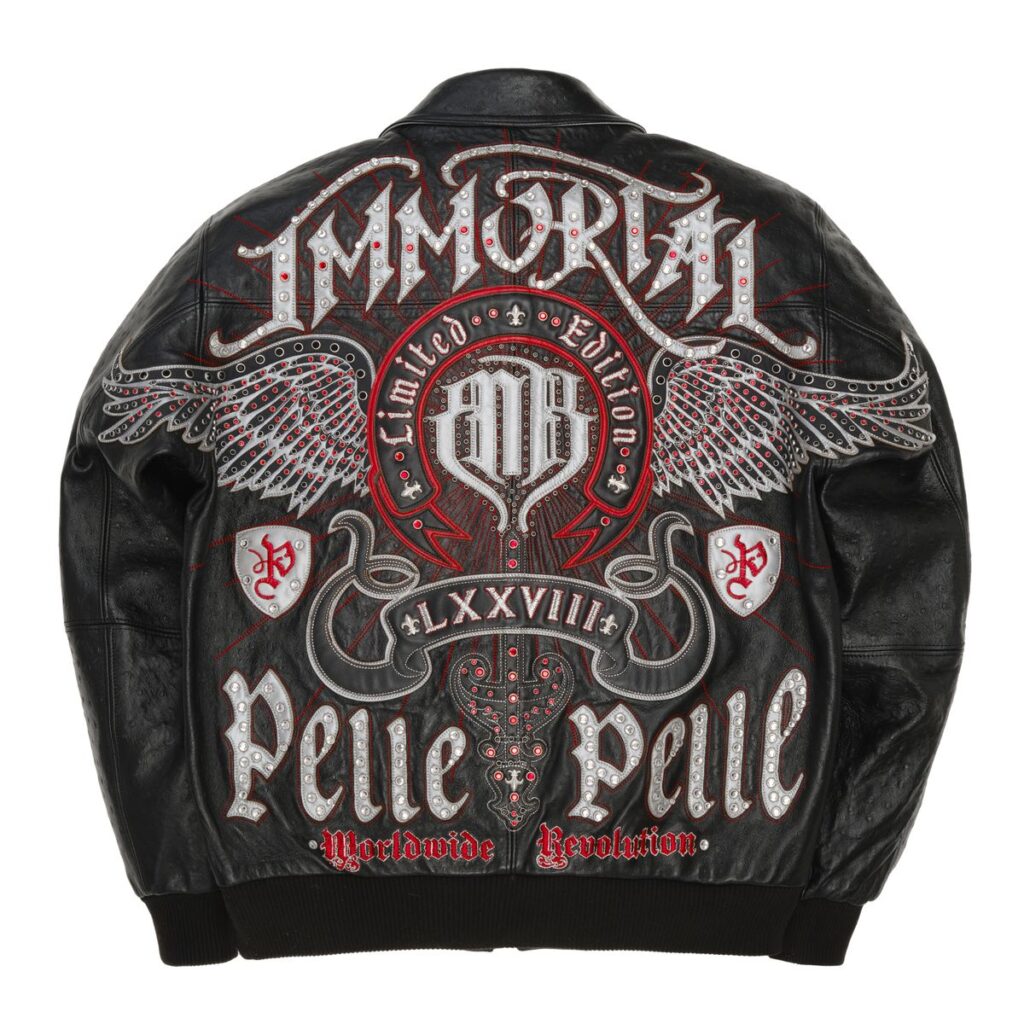 The  Outlaw’s Creed: Custom-Made Limited Edition Leather Bomber